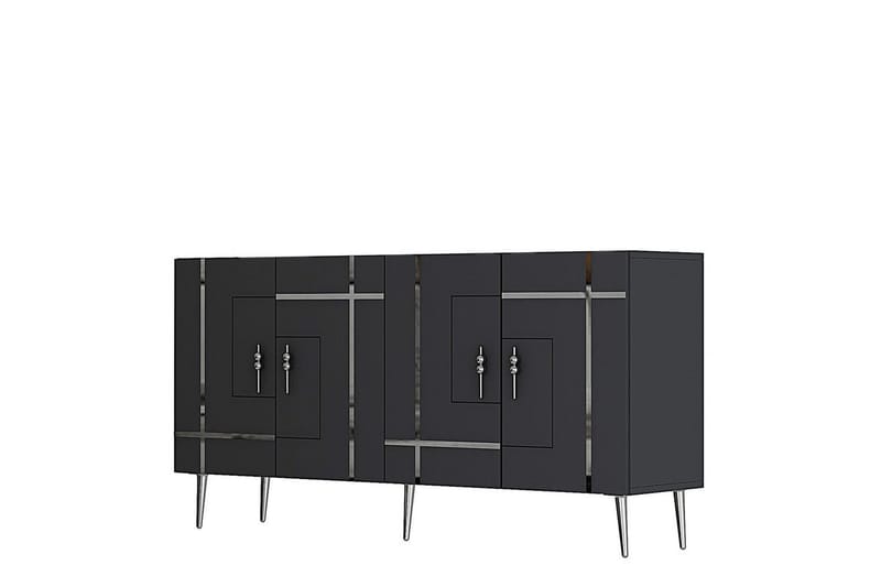Safiya Konsollbord 150 cm - Silver/Antracit - Möbler - Bord & matgrupper - Avlastningsbord - Hallbord