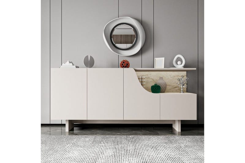 Safiya Konsollbord 180 cm, Beige