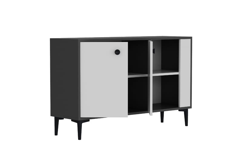 Sahra Konsollbord 120x75 cm Antracit/Vit - Hanah Home - Möbler - Bord & matgrupper - Avlastningsbord - Hallbord