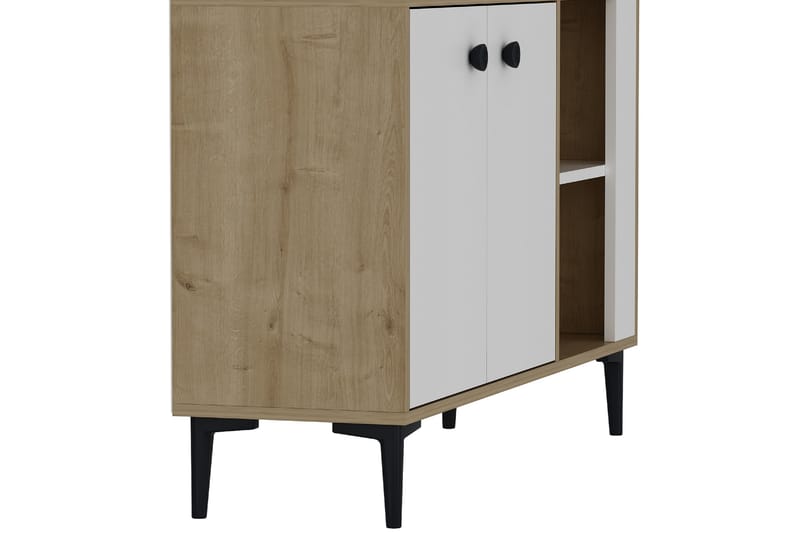 Sahra Konsollbord 120x75 cm Brun/Vit - Hanah Home - Möbler - Bord & matgrupper - Avlastningsbord - Hallbord