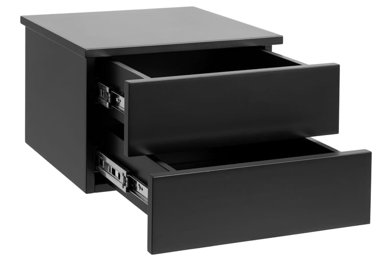 Salmani Sängbord 32 cm - Svart - Möbler - Bord & matgrupper - Avlastningsbord - Sängbord & nattduksbord