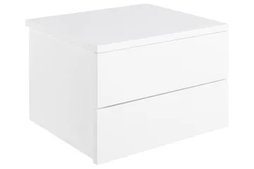 Salmani Sängbord 32 cm - Vit - Möbler - Bord & matgrupper - Avlastningsbord - Sängbord & nattduksbord