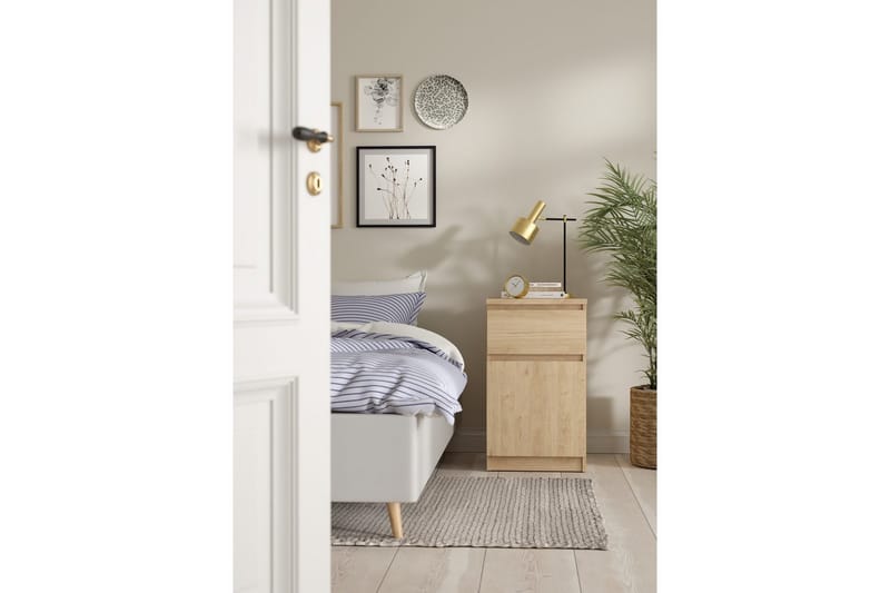 Salomns Sängbord 40 cm - Brun - Möbler - Bord & matgrupper - Avlastningsbord - Sängbord & nattduksbord