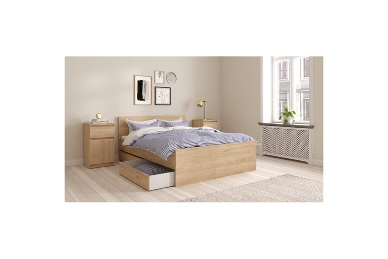 Salomns Sängbord 40 cm - Brun - Möbler - Bord & matgrupper - Avlastningsbord - Sängbord & nattduksbord