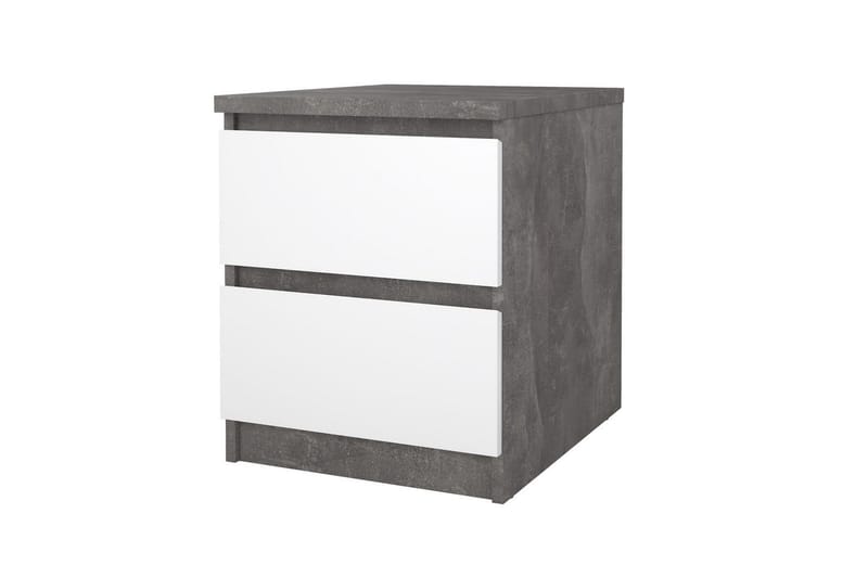 Salomns Sängbord 40 cm - Natur/Vit - Möbler - Bord & matgrupper - Avlastningsbord - Sängbord & nattduksbord