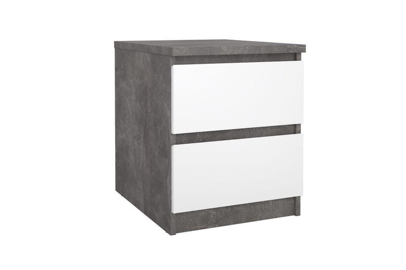 Salomns Sängbord 40 cm - Natur/Vit - Möbler - Bord & matgrupper - Avlastningsbord - Sängbord & nattduksbord
