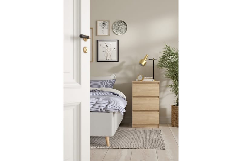 Salomns Sängbord 40 cm - Rödfärgat trä - Möbler - Bord & matgrupper - Avlastningsbord - Sängbord & nattduksbord