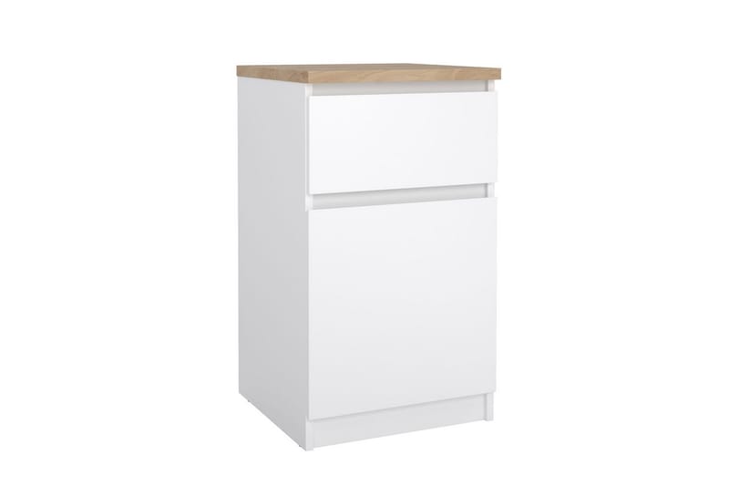 Salomns Sängbord 40 cm - Vit - Möbler - Bord & matgrupper - Avlastningsbord - Sängbord & nattduksbord