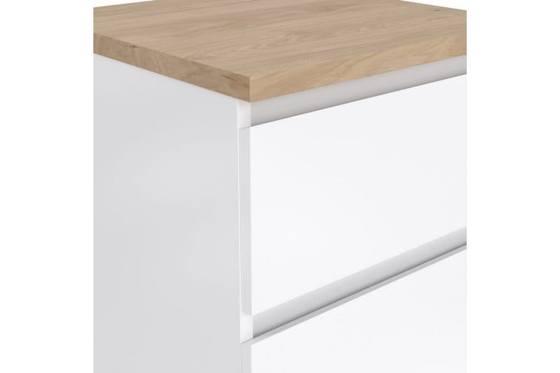 Salomns Sängbord 40 cm - Vit - Möbler - Bord & matgrupper - Avlastningsbord - Sängbord & nattduksbord
