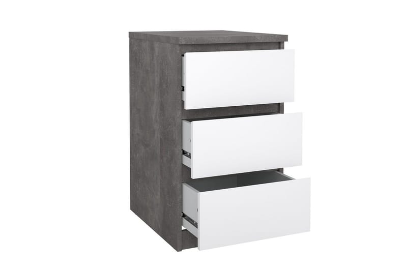Salomns Sängbord 40 cm - Vit - Möbler - Bord & matgrupper - Avlastningsbord - Sängbord & nattduksbord