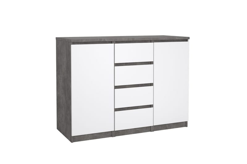 Salomns Sidobord 121 cm - Vit - Möbler - Bord & matgrupper - Avlastningsbord - Lampbord