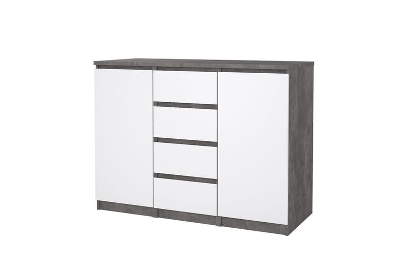 Salomns Sidobord 121 cm - Vit - Möbler - Bord & matgrupper - Avlastningsbord - Brickbord & småbord