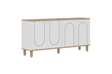 Salven Konsollbord 150 cm - Ek/Vit - Möbler - Bord & matgrupper - Avlastningsbord - Hallbord