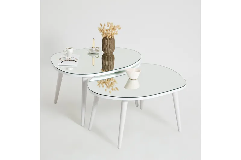 Samtens Satsbord - Vit - Möbler - Bord & matgrupper - Avlastningsbord - Satsbord