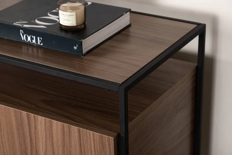 Kingsport Sidobord 45 cm - Brun - Möbler - Bord & matgrupper - Avlastningsbord - Lampbord