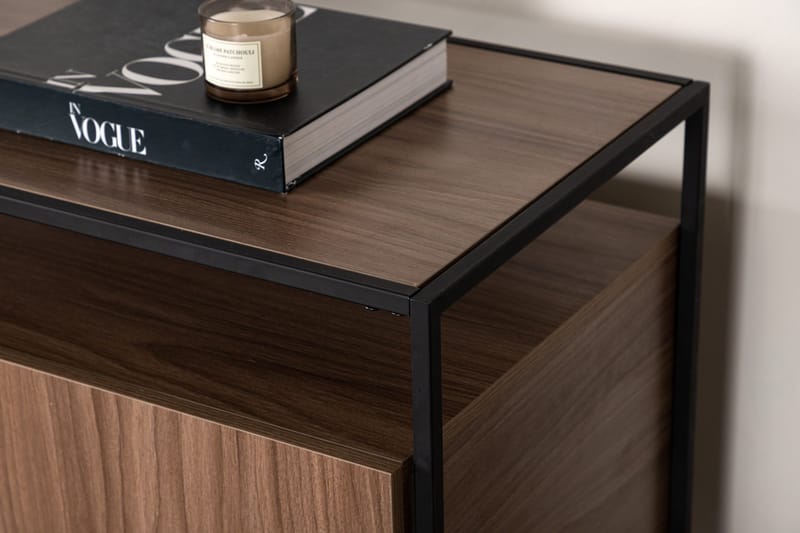 Kingsport Sidobord 45 cm - Brun - Möbler - Bord & matgrupper - Avlastningsbord - Lampbord