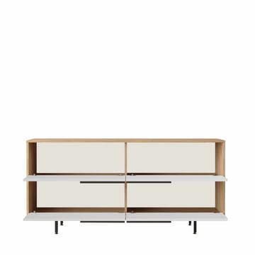 Sarnor Konsolbord 160x74,3x44,5 cm - Naturlig och vit - Möbler - Bord & matgrupper - Avlastningsbord - Hallbord