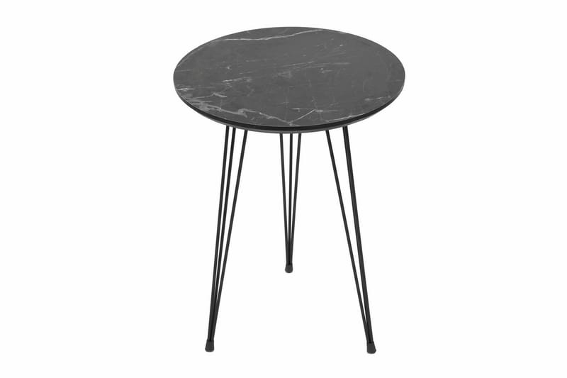 Apisa Satsbord 45 cm - Grå/Svart - Möbler - Bord & matgrupper - Avlastningsbord - Satsbord