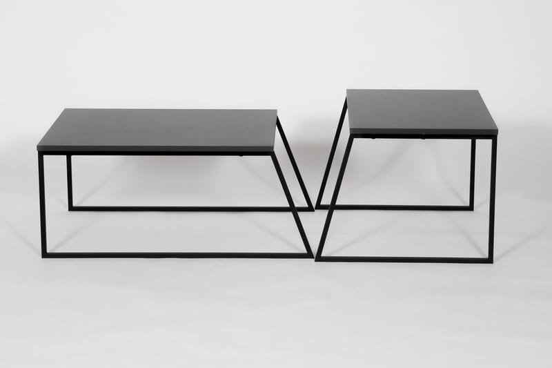 Bodsjö Satsbord 88 cm 2 Bord - Grå/Svart - Möbler - Bord & matgrupper - Avlastningsbord - Satsbord