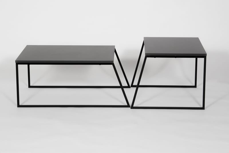 Bodsjö Satsbord 88 cm 2 Bord - Grå/Svart - Möbler - Bord & matgrupper - Avlastningsbord - Satsbord