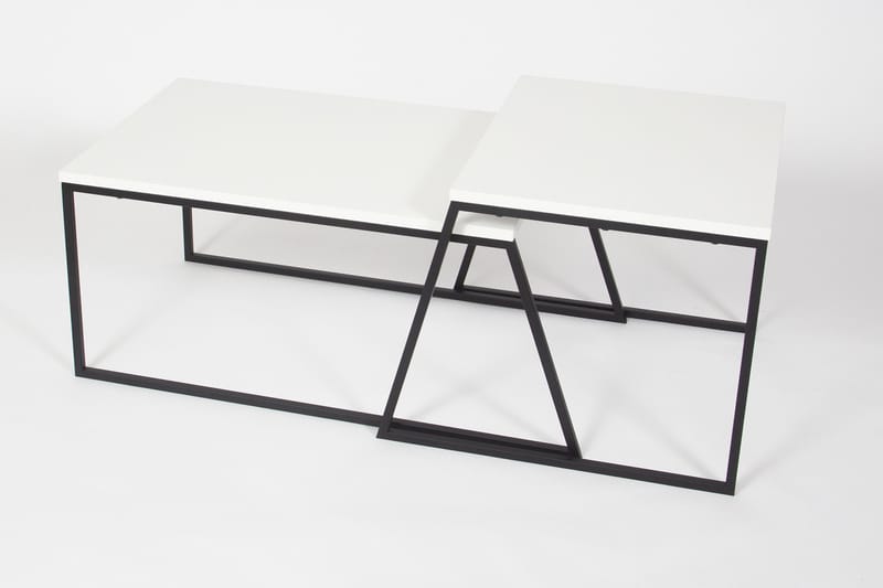 Bodsjö Satsbord 88 cm 2 Bord - Vit - Möbler - Bord & matgrupper - Avlastningsbord - Satsbord