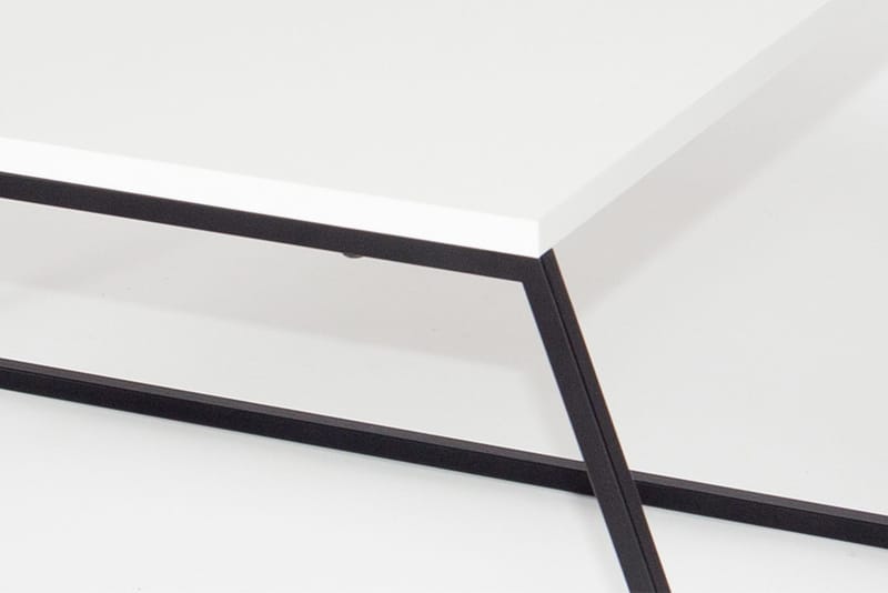 Bodsjö Satsbord 88 cm 2 Bord - Vit - Möbler - Bord & matgrupper - Avlastningsbord - Satsbord