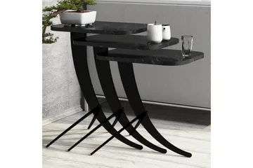 Erykah Satsbord 45 cm - Svart - Möbler - Bord & matgrupper - Avlastningsbord - Satsbord