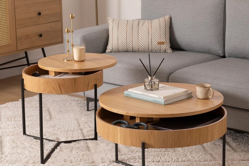 Islo Satsbord - Svart - Möbler - Bord & matgrupper - Avlastningsbord - Satsbord