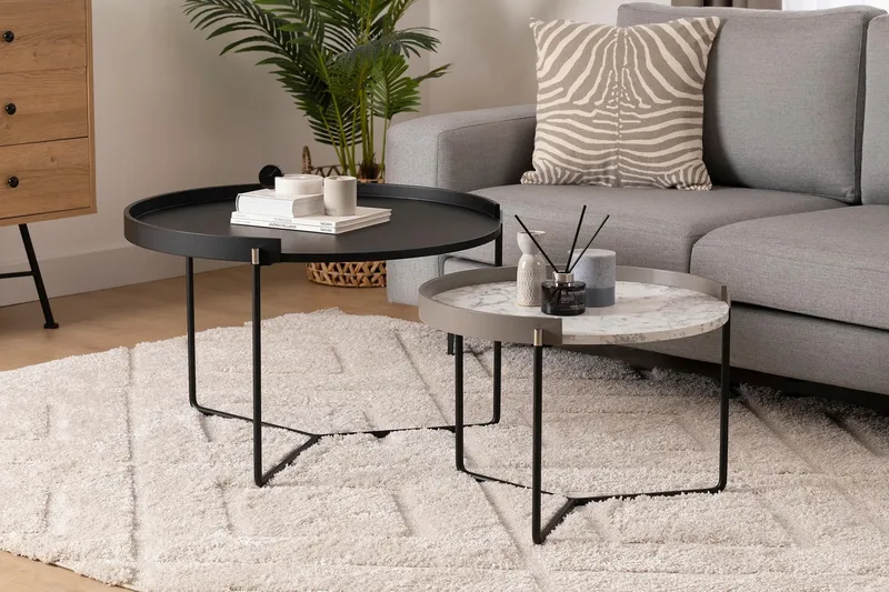 Manisha Satsbord - Antracit - Möbler - Bord & matgrupper - Avlastningsbord - Satsbord