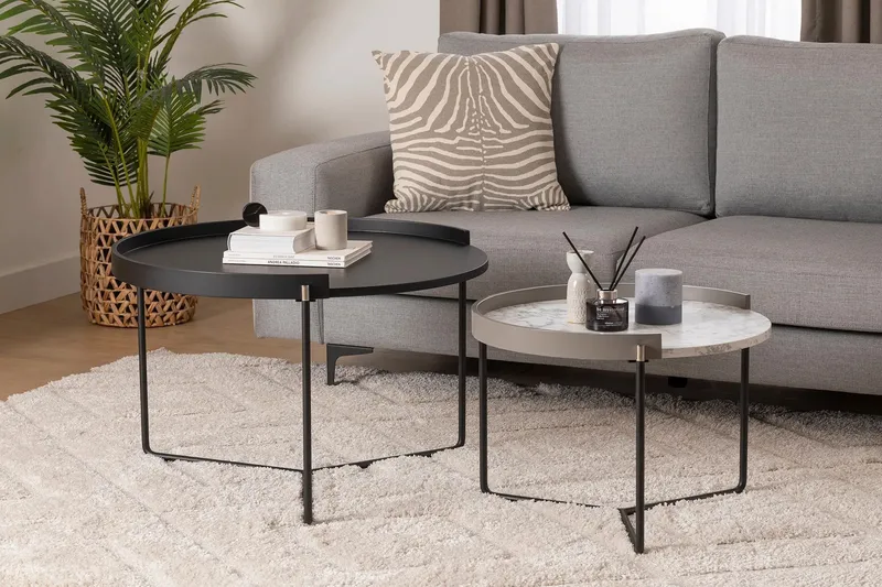 Manisha Satsbord - Antracit - Möbler - Bord & matgrupper - Avlastningsbord - Satsbord