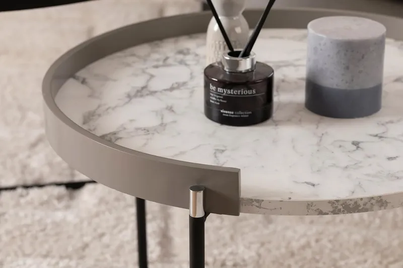 Manisha Satsbord - Antracit - Möbler - Bord & matgrupper - Avlastningsbord - Satsbord