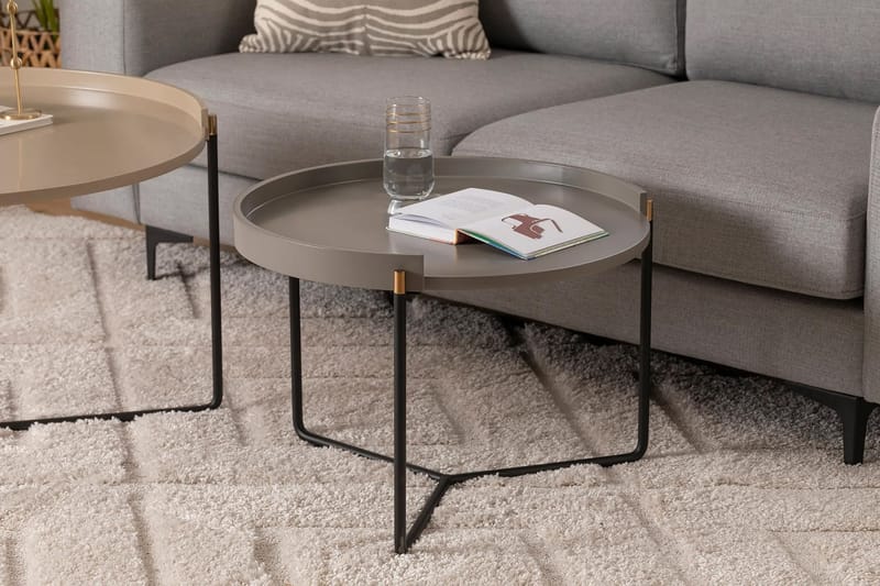 Manisha Satsbord - Beige - Möbler - Bord & matgrupper - Avlastningsbord - Satsbord