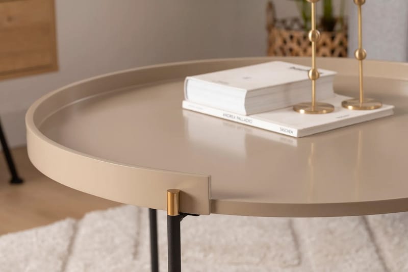 Manisha Satsbord - Beige - Möbler - Bord & matgrupper - Avlastningsbord - Satsbord