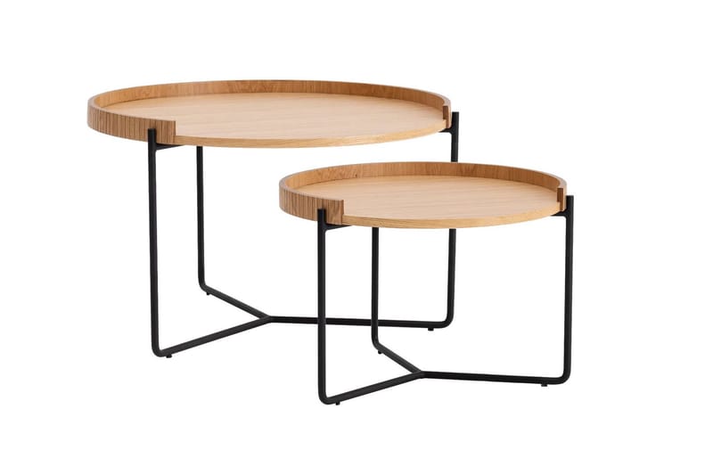 Manisha Satsbord - Natural - Möbler - Bord & matgrupper - Avlastningsbord - Satsbord