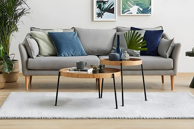 Rachida Satsbord - Natural - Möbler - Bord & matgrupper - Avlastningsbord - Satsbord