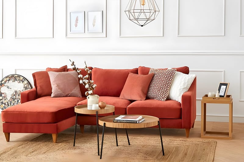 Rachida Satsbord - Natural - Möbler - Bord & matgrupper - Avlastningsbord - Satsbord