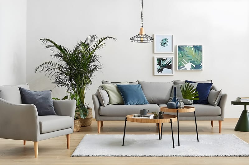 Rachida Satsbord - Natural - Möbler - Bord & matgrupper - Avlastningsbord - Satsbord