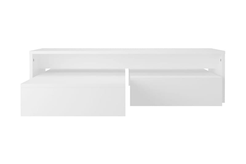 Satsbord vit 100x100x26,5 cm spånskiva - Vit - Soffbord - Satsbord