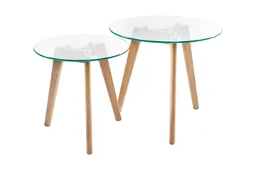 Set Helena 2St D50xh45 cm D40xh40 cm - Möbler - Bord & matgrupper - Avlastningsbord - Satsbord