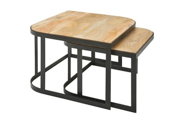 Willowdale Satsbord 60 cm - Brun/Svart - Möbler - Bord & matgrupper - Avlastningsbord - Satsbord