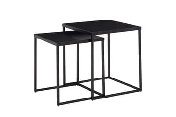 Satsbord Wohnling Set om 2 metall pulverlackerad med metallben modern - Möbler - Bord & matgrupper - Avlastningsbord - Satsbord