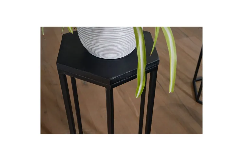 Satsbord Wohnling Set om 3 massiva träblombord Industriell - Möbler - Bord & matgrupper - Avlastningsbord - Blombord