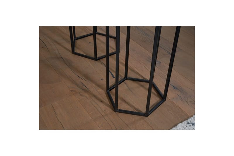 Satsbord Wohnling Set om 3 massiva träblombord Industriell - Möbler - Bord & matgrupper - Avlastningsbord - Blombord