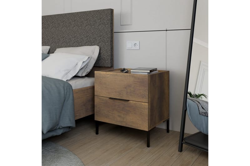 Serene Sängbord 55 cm - Natural - Möbler - Bord & matgrupper - Avlastningsbord - Sängbord & nattduksbord