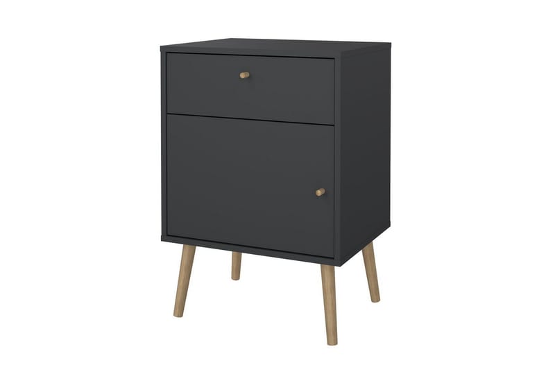 Shinta Sängbord 50 cm - Grå - Möbler - Bord & matgrupper - Avlastningsbord - Sängbord & nattduksbord