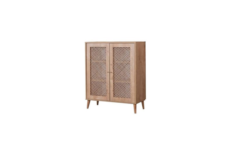 Sideboard Velin Vit / Ek - Vit / Ek - Möbler - Bord & matgrupper - Avlastningsbord - Hallbord