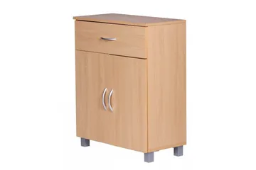 Sideboard Wohnling Folierad spånskiva 60 x 75 cm 2 dörrar 1 låda modern stil - Förvaring - Förvaringsmöbler - Sideboard & skänk