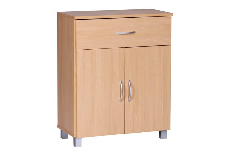 Sideboard Wohnling Folierad spånskiva 60 x 75 cm 2 dörrar 1 låda modern stil, undefined