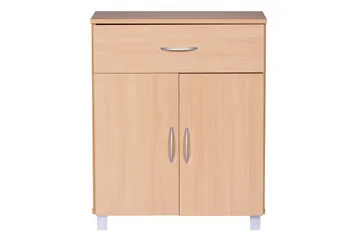 Sideboard Wohnling Folierad spånskiva 60 x 75 cm 2 dörrar 1 låda modern stil - Förvaring - Förvaringsmöbler - Sideboard & skänk