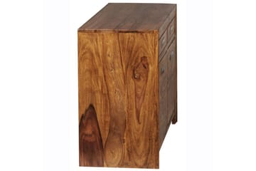 Sideboard Wohnling Massivt trä 90 cm 2 dörrar 2 lådor Lantstil - Förvaring - Förvaringsmöbler - Sideboard & skänk